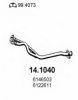 FORD 6146503 Exhaust Pipe